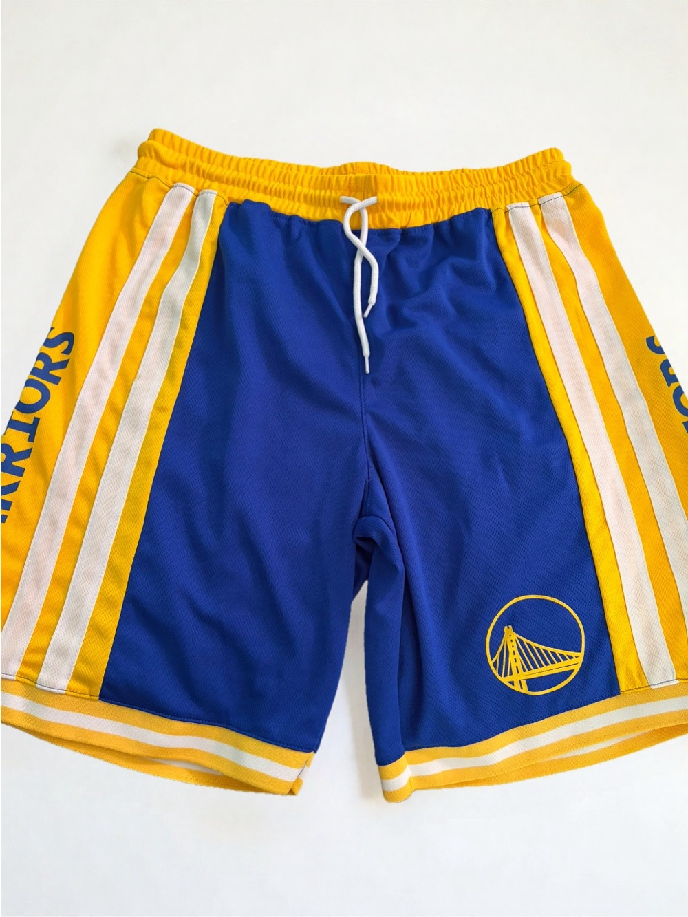 NBA Royal Blue and Yellow Athletic Shorts